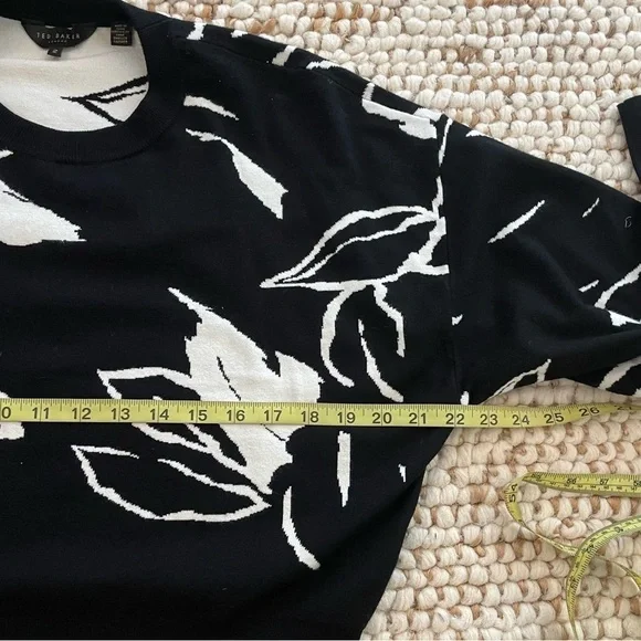 Ted Baker London Cropped Knit Sweater Size 2 or US 6 - Picture 8 of 13